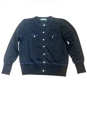 GRACE KARIN Women's Long Sleeve Crewneck Button Down Cardigan Size xl